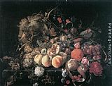 Still-Life with Flowers and Fruit by Cornelis de Heem
